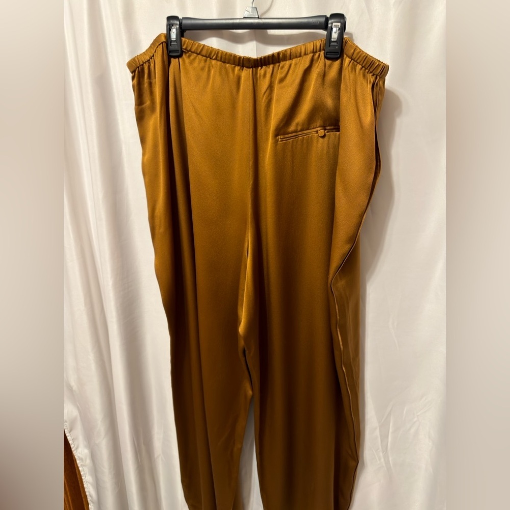 Vince Womens 100% Silk Pajama Pant size XXL NWOT - Picture 10 of 15